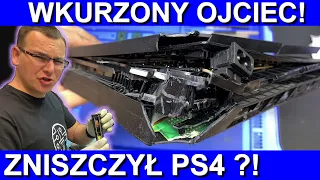 WKURZONY OJCIEC ZNISZCZYŁ PS4!? CO tu SIĘ ZADZIAŁO ?