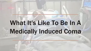😮 WHAT IT'S LIKE TO BE IN A MEDICALLY INDUCED COMA ~ My Coma Survivor Story 😮