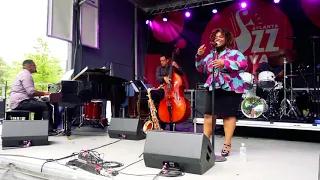 Camille Thurman at the Atlanta Jazz Festival with Libro Musica Live!