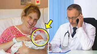 19-yr-old Gave Birth, Doctor Saw The Baby's Dad & Immediately Called The Cops!