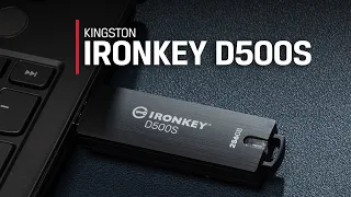 Military-Grade Hardware Encryption – IronKey D500S USB Flash Drive