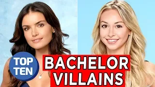 Top 10 Bachelor Villains | Top Ten Daily / Weekly Bachelor Lists