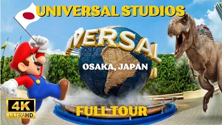 Universal Studios Japan!! Rides, Attractions & Super Nintendo World! SPECTACULAR Theme Park Tour 4K