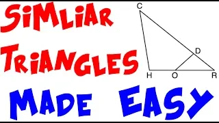 Similar Triangles Made EASY!