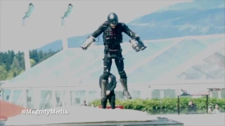 TED 2017 - Flying "Iron Man" Demonstration.