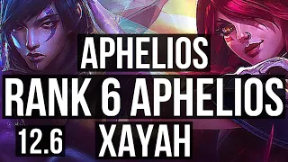 APHELIOS & Blitzcrank vs XAYAH & Karma (ADC) | Rank 6 Aphelios, 9/2/8 | BR Challenger | 12.6