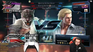 Tekken 7 - Rank matches FEDERER ( Armor King) vs Deadeyefoxie (Steve)