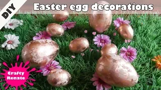 How to decorate Easter eggs - wooden Easter egg decorations 🥚