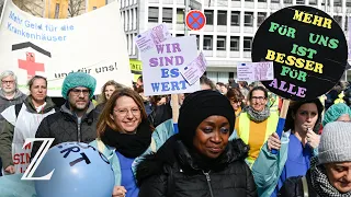 Ver.di weitet Warnstreiks im öffentlichen Dienst stark aus