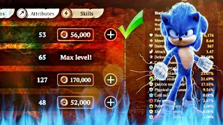 The wolf - Update my Attributes and skills