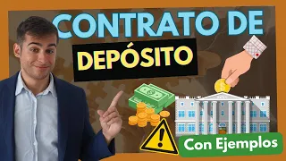 ➡️ El Contrato de DEPÓSITO: Explicado con EJEMPLOS.