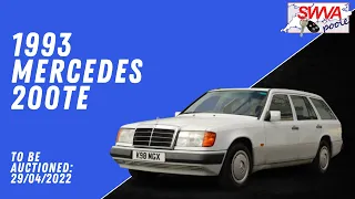 LOT 7 - Mercedes 200TE Auto 1993 | SWVA 29th April 2022 Classic Sale