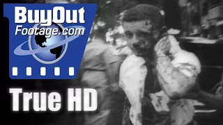 U.S. Embassy Bombing In Saigon 1965 HD Stock Footage