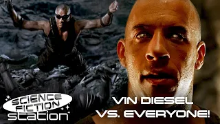 Riddick vs. Bounty Hunters, Necromongers & Space Guards | The Chronicles Of Riddick | Sci-Fi Station