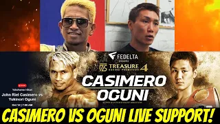 Casimero vs Oguni live commentary party