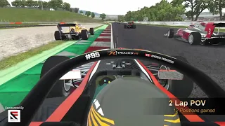 12 PASSES IN TWO LAPS! Formula 3 in Barcelona - TracksVR Racing Team