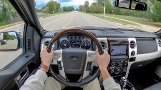 2013 Ford F-150 Platinum - POV Test Drive (Binaural Audio)