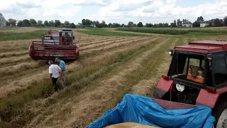 Жнива 2018р. молотим озиму пшеницю