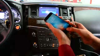 2016 Nissan Patrol Bluetooth Music & Navigation Screen نيسان باترول بلوتوث الموسيقى والملاحة شاشة