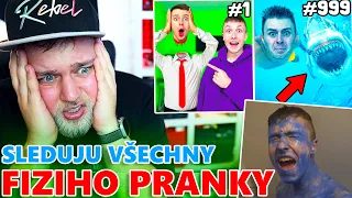 SLEDUJU VŠECHNY FIZIHO PRANKY A BOLÍ MĚ TO VÍC NEŽ JE - KOUKÁM NA FIZIHO