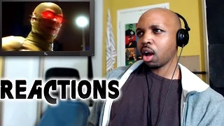 REACTIONS: Reverse Flash Final Fight Scene - Flash Season 1 Episode 22 1x22