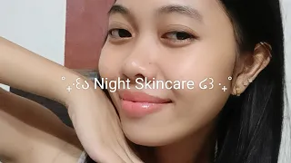 A Night Skincare Routine (2am edition)||#AivieV. #firstvlog