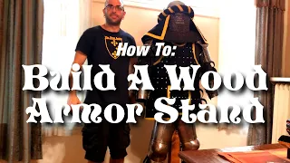 How To: Build a Wooden Armor Stand $60