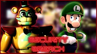 Luigi plays Five night's at freddy's Security breach #1 Assistance from Freddy