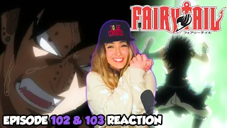 SOUL OF IRON! 🤍 GO GAJEEL! Fairy Tail Episode 102 & 103 Reaction + Review!