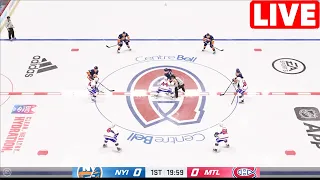 NHL LIVE - Montreal Canadiens vs New York Islanders - 25th Jan 2024 | NHL Full Game Highlights NHL24