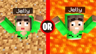 Would You Rather But it ACTUALLY HAPPENS In Minecraft...