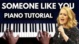 How to Play 'Someone Like You' by Adele on Piano 🎹😍 Step-by-Step Tutorial!