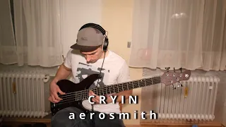 Aerosmith - Cryin Bass Playlong | David M. Skiba