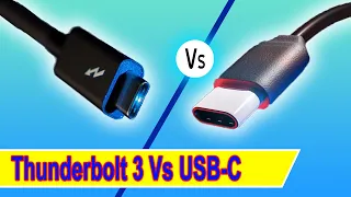 Thunderbolt 3 vs USB C - What Is The Difference?