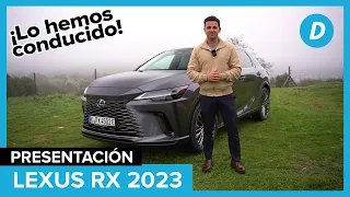 Lexus RX 2023, DIRECTO a por X5 y GLE  | Primera prueba | Diariomotor
