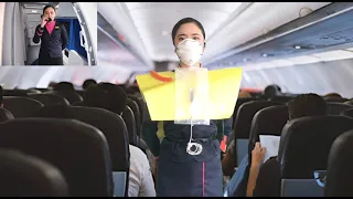 Flight Attendant Showmanship - Safety Demonstration