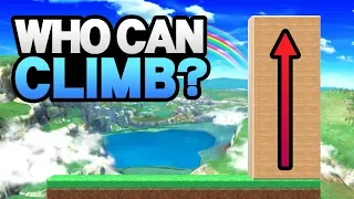 Who Can Climb THE WALL In Smash Ultimate? (Ver. 3.0.1)