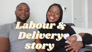 Labour & Delivery Birth Story | early labour at 37wks, epidural, episiotomy