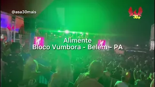 Alimente - Bloco Vumbora 2022 - Belém - BA - Durval Lelys