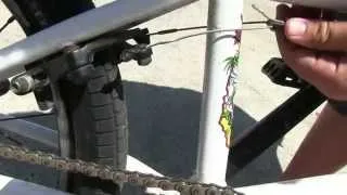 BMX Bike Brake Adjustment