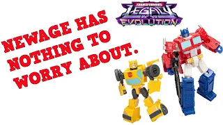 Just get the Newage figures. | #transformers Legacy Evolution Core Class Optimus Prime & Bumblebee