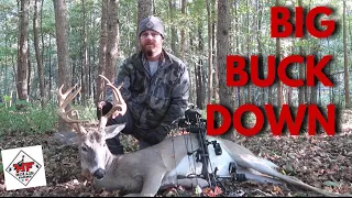 BIG BUCK DOWN 🦌🦌🦌 Whitetail Bow Hunting