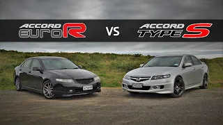 Accord Euro R CL7 vs Accord Type S CL9 - K20 vs K24