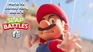 Mario Vs Donkey Kong But It’s Slap Battles