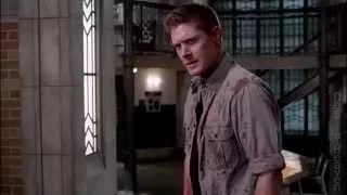 Supernatural 10x22 The Prisoner "Dean tries to kill Castiel."