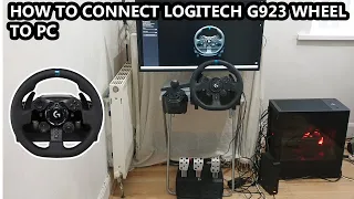 How To Setup Logitech G923 Steering Wheel On PC