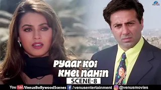 Mahima Chaudhry Tells Sunny Deol She Can Not Marry Him | Sunny Deol| Pyaar Koi Khel Nahin Scene -8