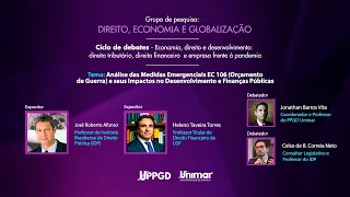 EDD - EC 106 - Orçamento de Guerra - José Roberto Afonso - Heleno Torres