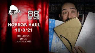 Horror Haul and Unboxing: 10/3/21 | Severin, 88 Films, and more!