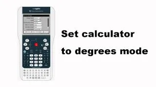 Lesson: Degrees, minutes, and seconds on the TI-nspire